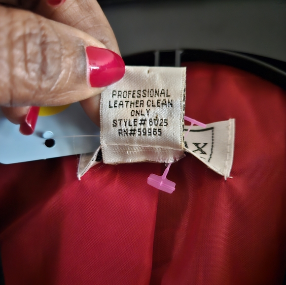 Vintage Leather Jenni Max NYC jacket size 8 - Picture 3 of 7